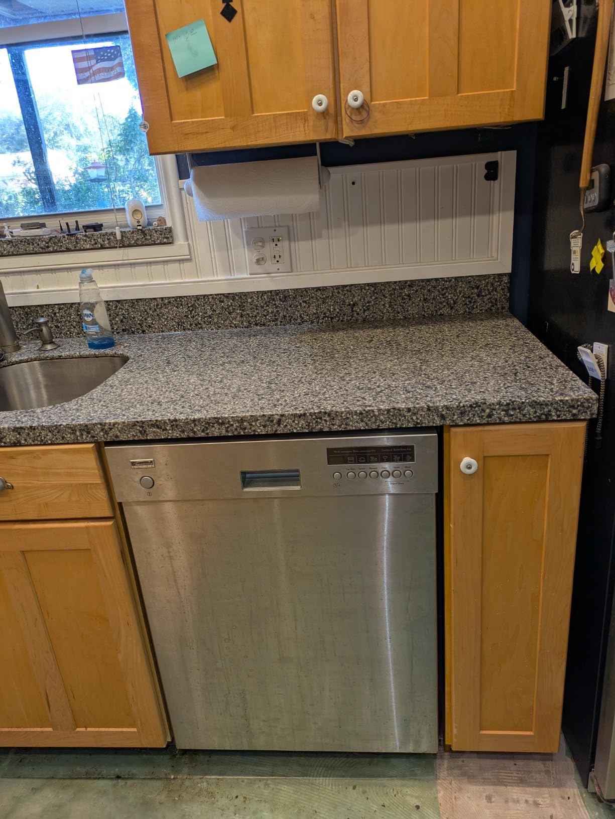 Quicklock RTA (Ready-to-Assemble) | Base Kitchen Cabinets - Shaker Style | Made in America (Raw Maple, 9 Wx34.5 Hx24 D Base) customer photo 1