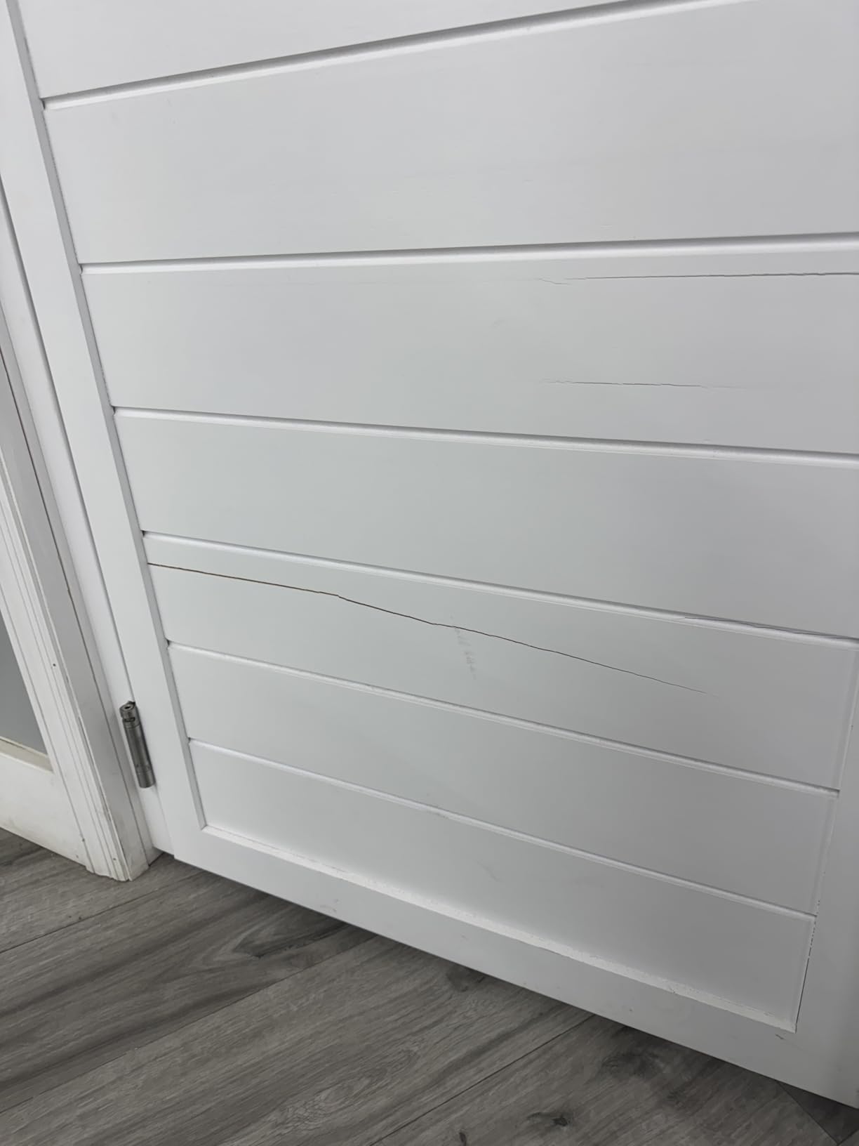 Saloon Swinging Doors 24/28/30/32/36 Inch Wide - White Heavy Duty Swing Cafe Doors with Hinges, Hardware & Install Guide - Single Swinging Half Door for Bar Kitchen Doorway Decor customer photo 1