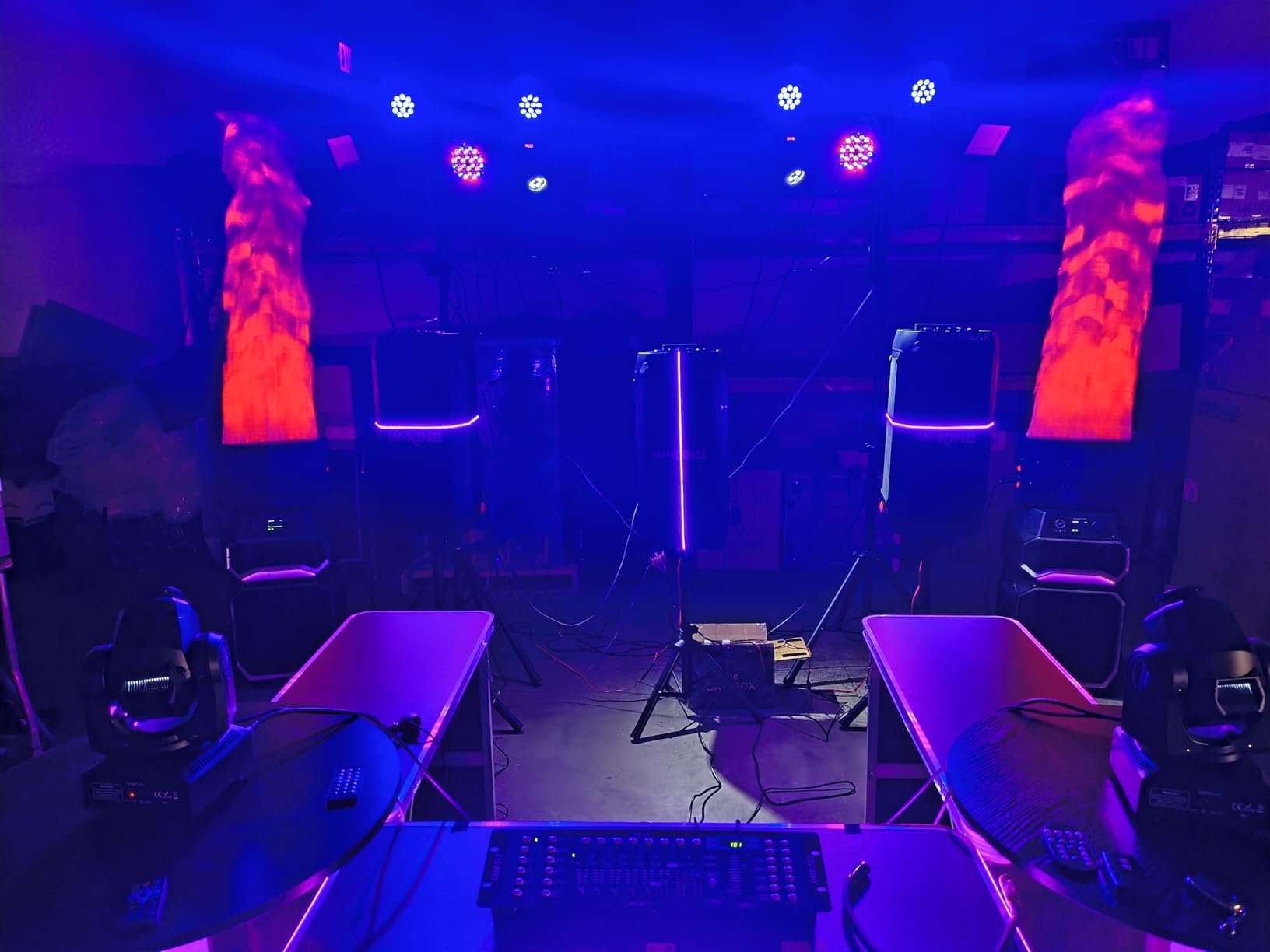PPH-Sisy DJ Light Stand Heavy Duty Par Can Tripod T-Bar Stage Lights Stand Adjustable 39-100 Inch DJ Lighting Tripod Mount customer photo 2