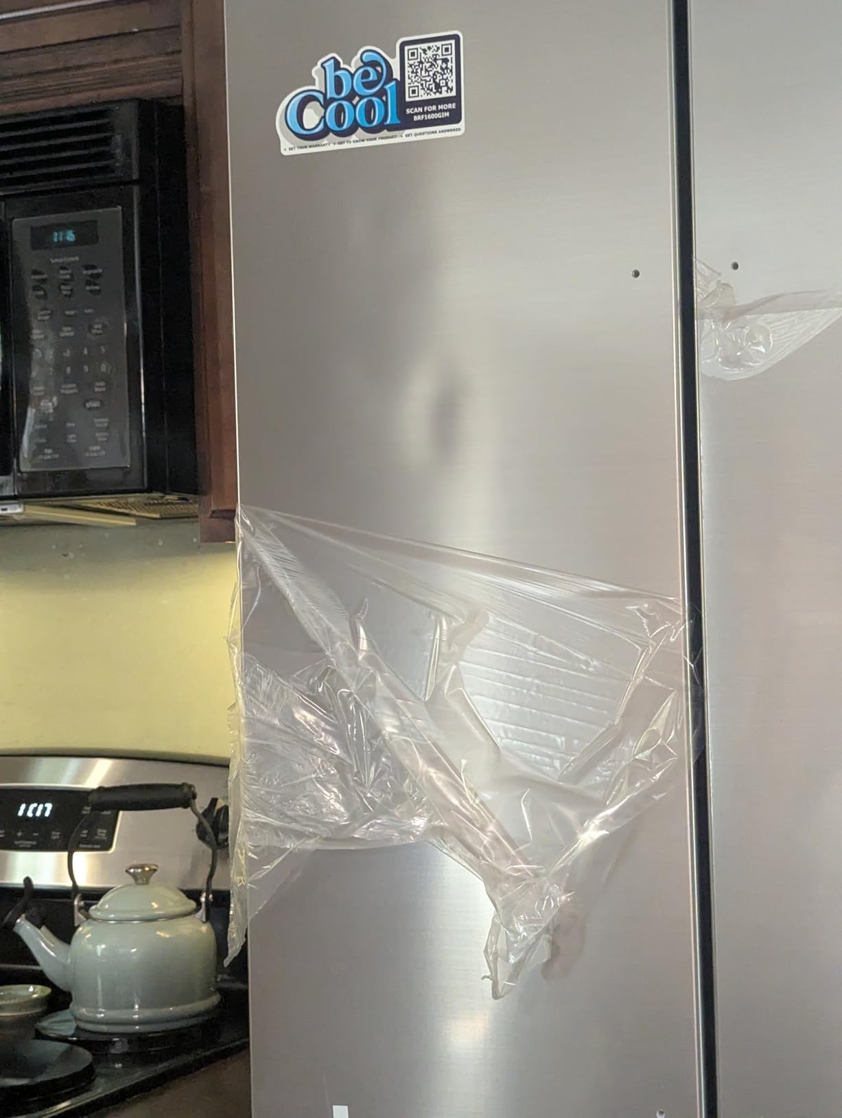 BLACK+DECKER 17 Cu. Ft. Convertible Freezer Refrigerator, BUC1700XS | Upright Fridge with Glass Shelves, Garage Ready Freezer, ENERGY STAR rated, Frost Free customer photo 1