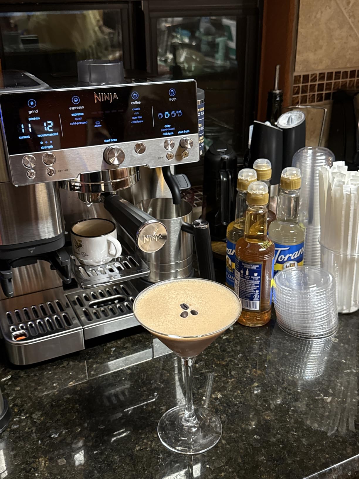 Ninja Luxe Cafe Premier 3-in-1 Espresso Machine, Drip Coffee & Cold Brew (ES601) - Built-in Grinder, Hands-Free Milk Frother, Assisted Tamper, Stainless Steel customer photo 2