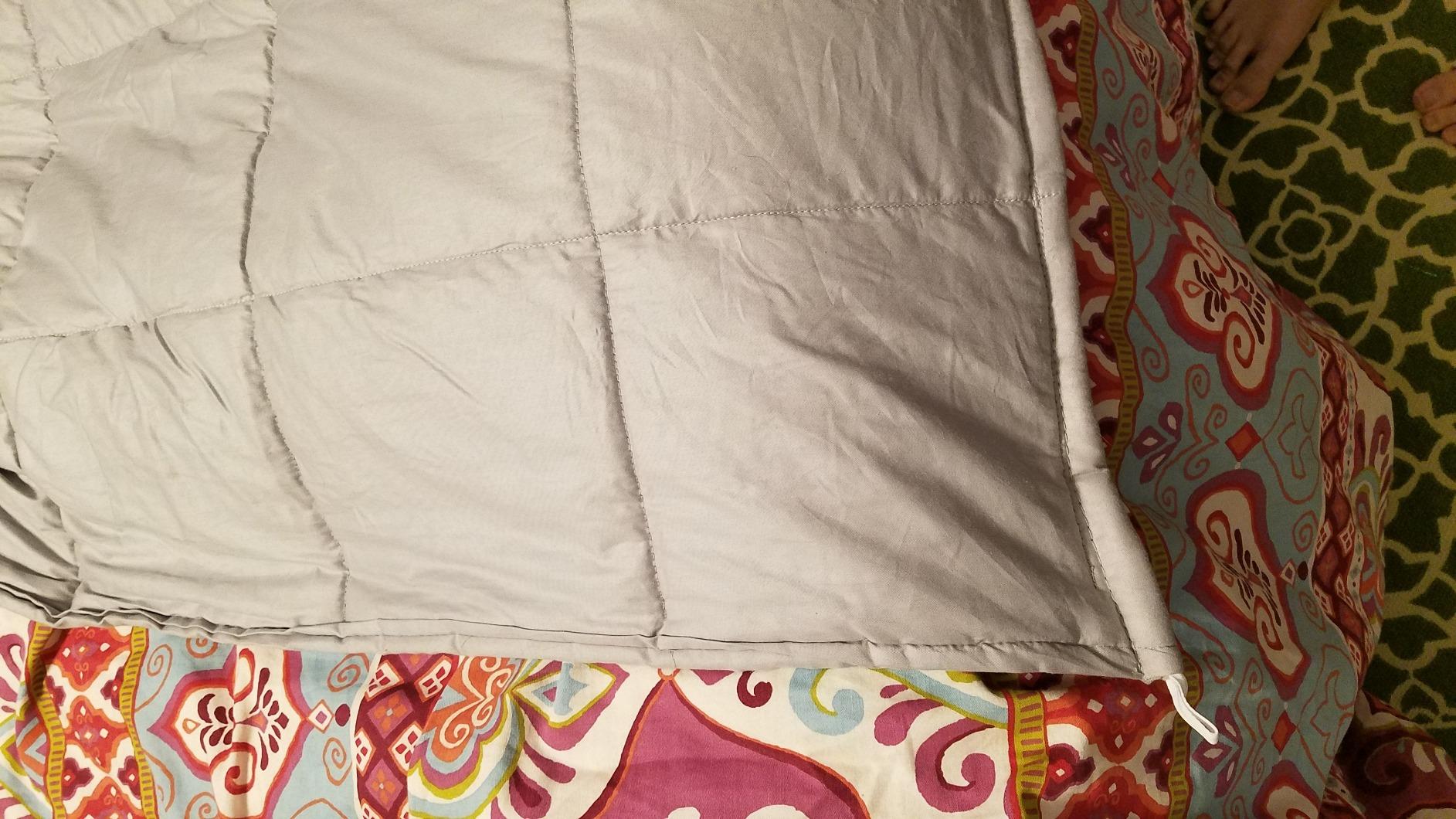ZonLi Cooling Weighted Blanket for Hot Sleepers, Rayon from Bamboo Viscose, Natural, Breathable Weighted Blanket for Adults Queen Size 60