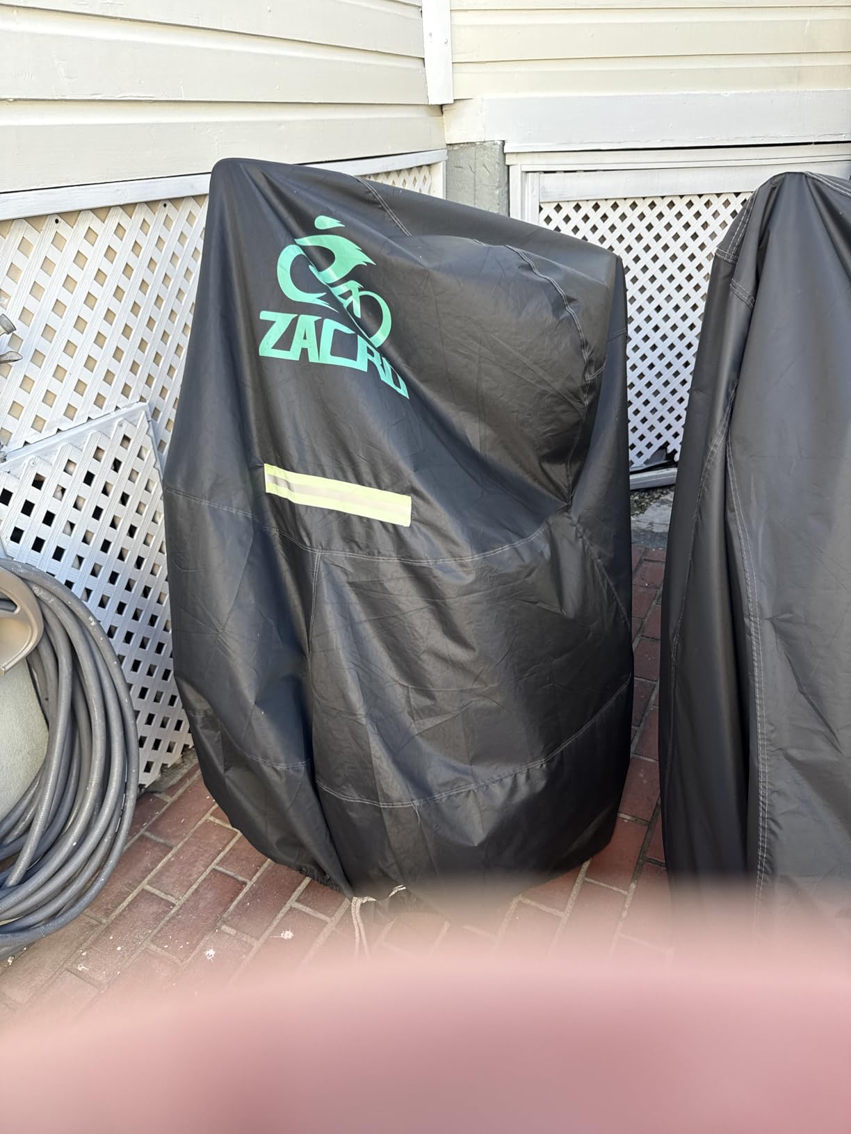 Zacro 420D Heavy Duty Motorcycle Cover, Waterproof Outdoor All Weather UV Dust Snow Proof, Universal Fit for Harley Honda Yamaha Suzuki Scooter Dirt Bike | All Weather UV, Dust & Snow Protection customer photo 2