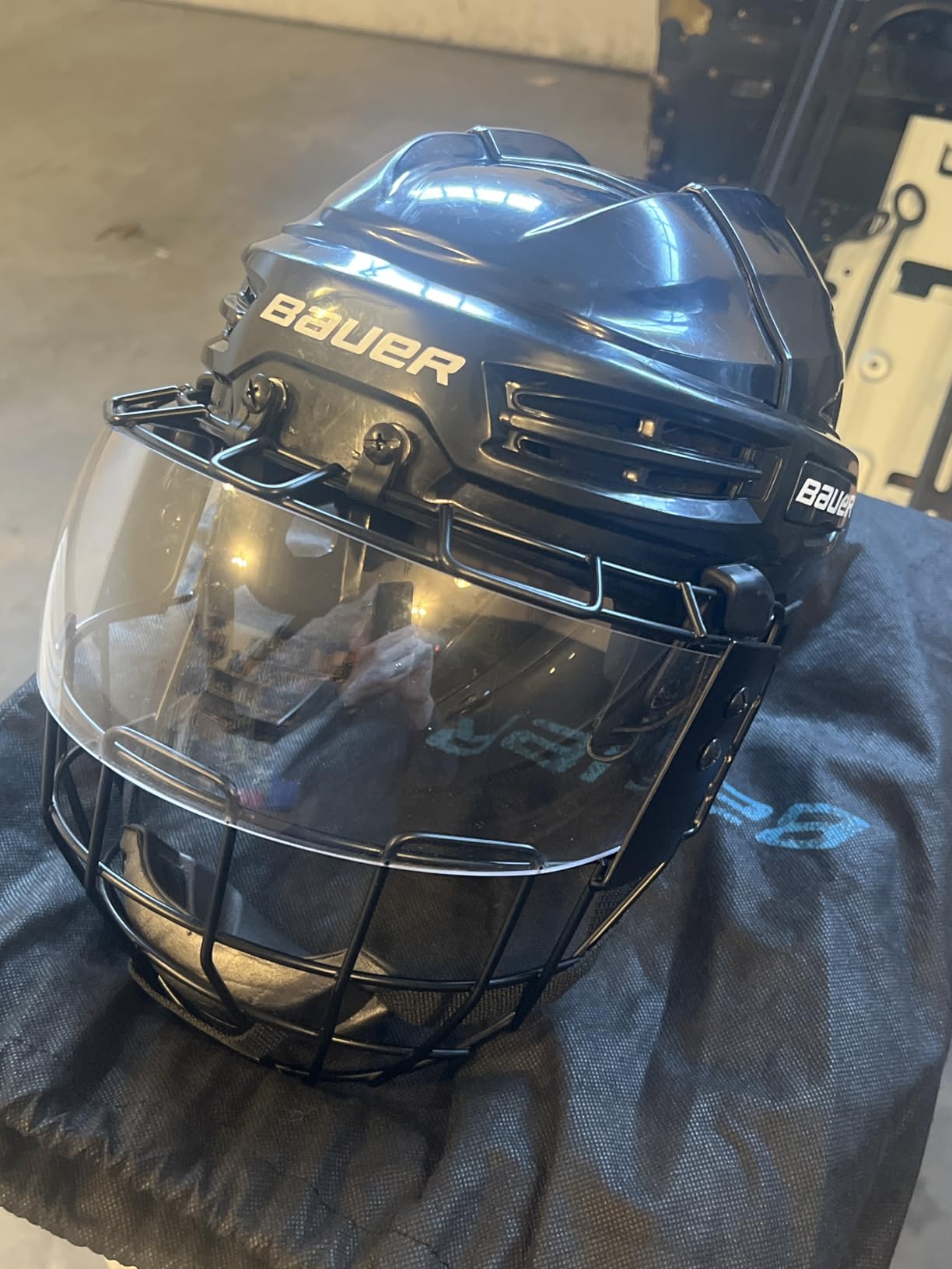 GY Hockey Helmet Cage & Face Shield Protector Combo customer photo 1