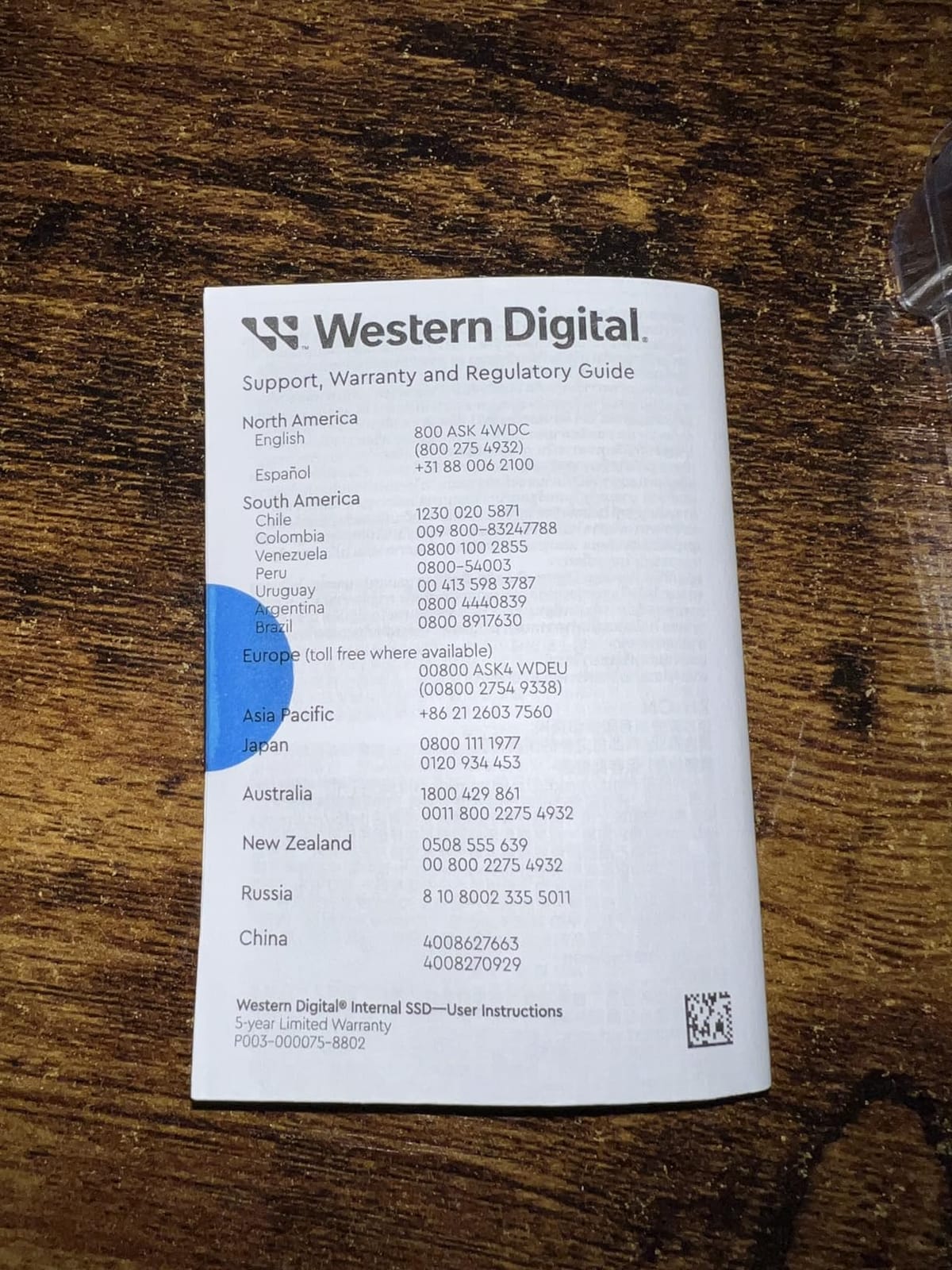 Western Digital 4TB WD Blue SN5000 NVMe Internal Solid State Drive SSD - PCIe Gen 4.0, M.2 2280, Up to 5,500 MB/s - WDS400T4B0E [New Generation] customer photo 2