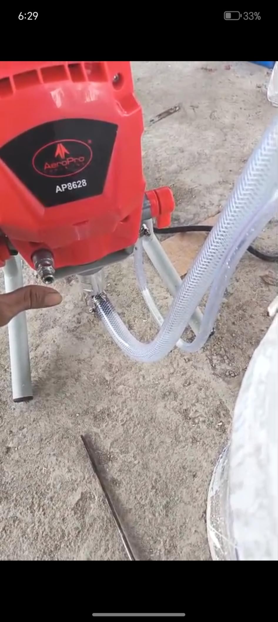 AEROPRO Tools Airless Paint Sprayer, 950W 0.52GPM 3300PSI High Efficiency | Airless Sprayer with Tip Extension & Tip Sets, Indoor Paint Sprayer for Walls, Home Interior, House Painting, DIY Projects customer photo 2