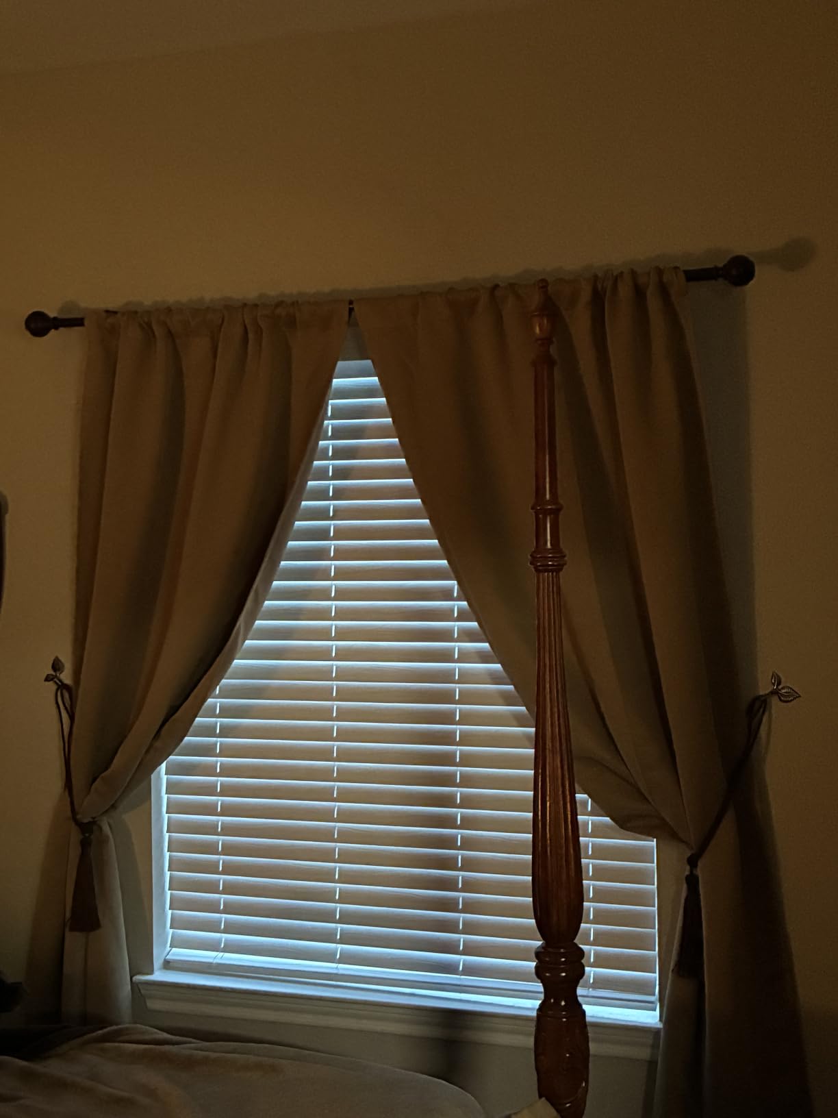 Simplebrand Ava Sage Green Blackout Curtains 63 customer photo 1