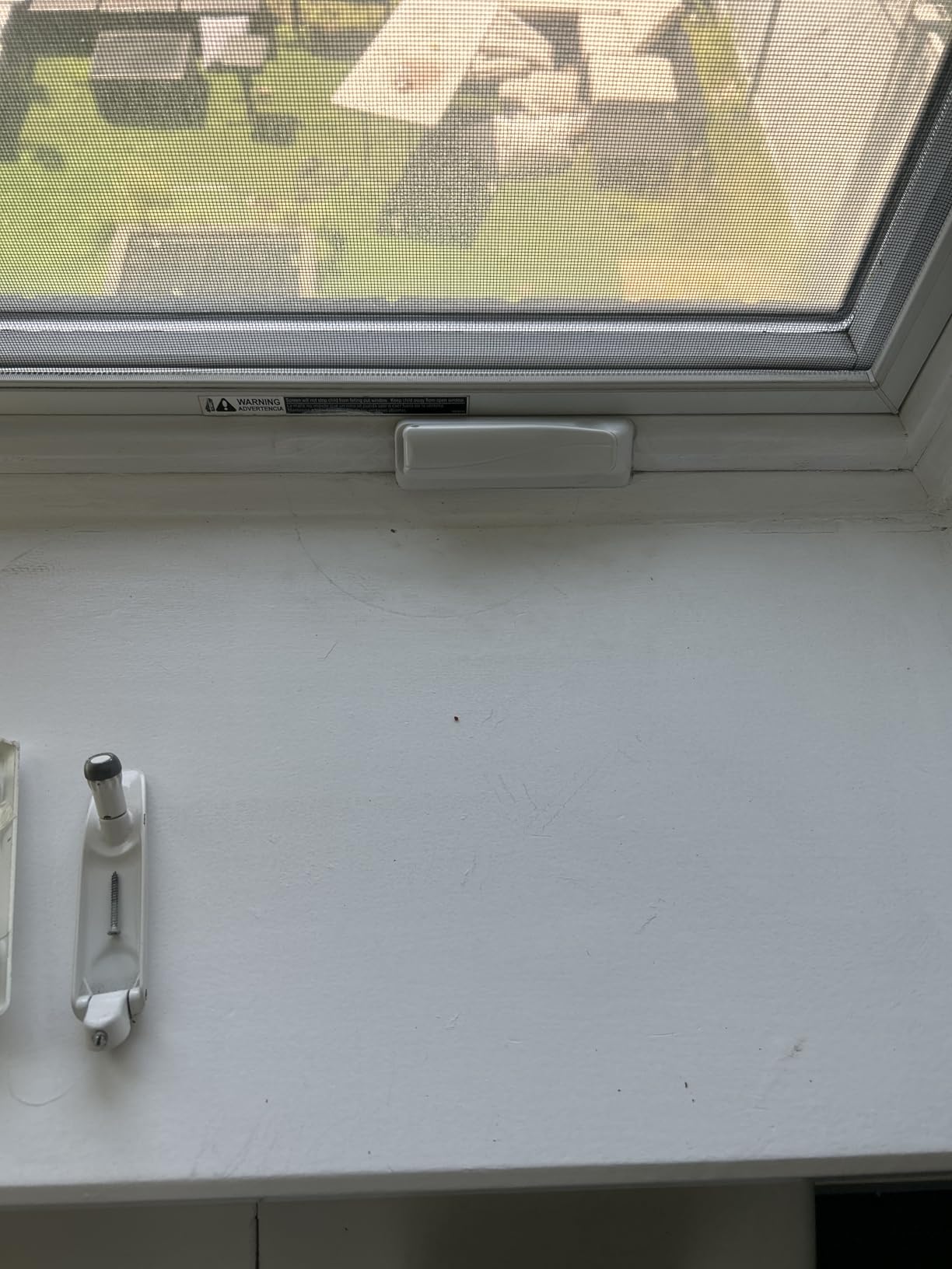 Pella Casement/Awning Window Hardware Crank, Cover & Lock Lever (Champagne Left Hinged (Exterior View)) 04/2022 - Current customer photo 2