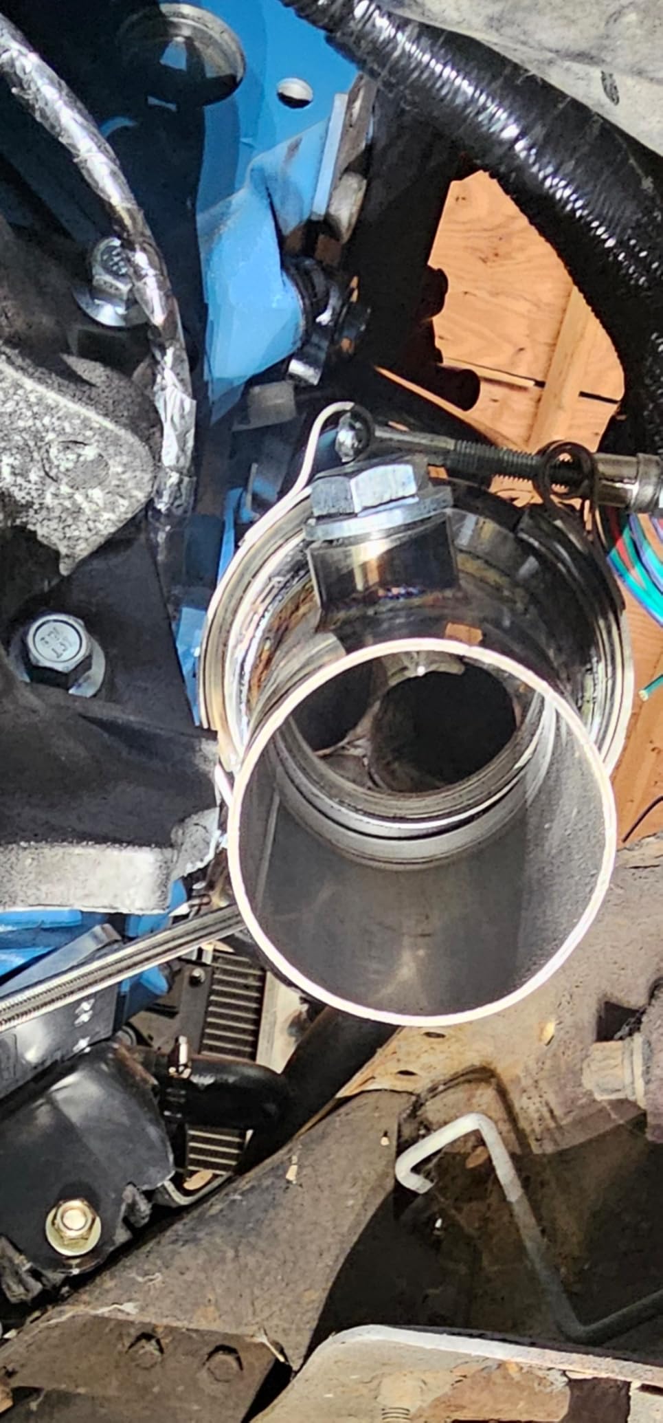 LS swap Exhaust Headers shorty for LS1 LS2 LS6 LS7 C10 K10 C1500 K1500 Suburban Camaro Firebird Chevelle El Camino Impala Nova 4.8 5.3 5.7 6.2L customer photo 1