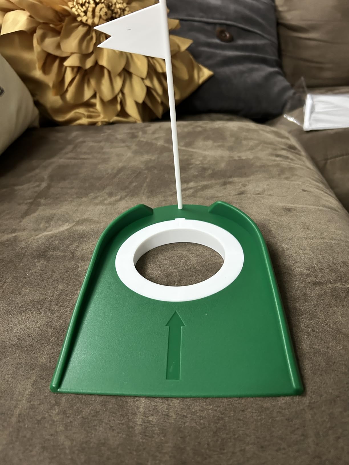 Wekin Indoor Putting Green, 5x10ft Thickening Large Golf Turf Putting Mat customer photo 2