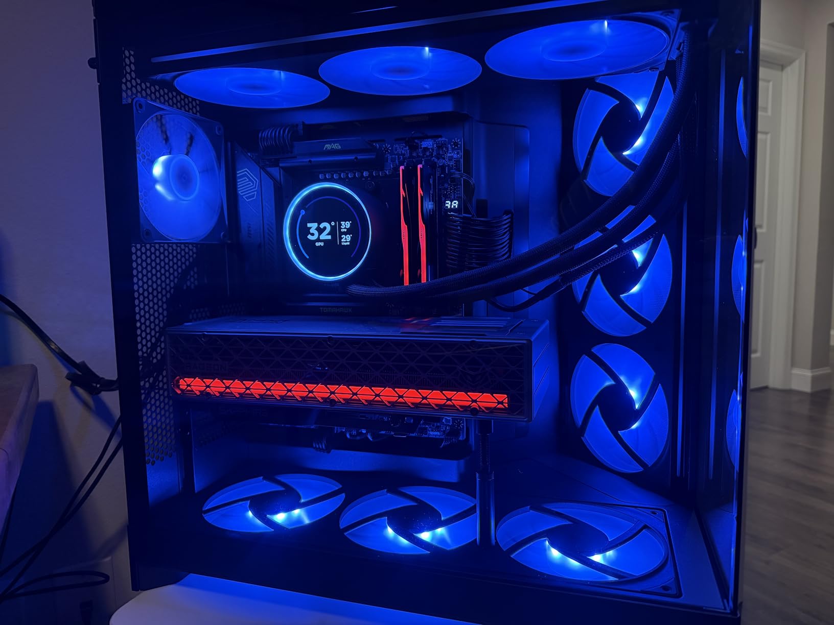 NZXT Kraken Elite 360 RGB - 360mm AIO CPU Cooler, LCD - Black | 360mm RGB AIO with 2.36-inch LCD and F360 RGB Core Fan. Flagship Display Cooling with Synced RGB via CAM customer photo 1