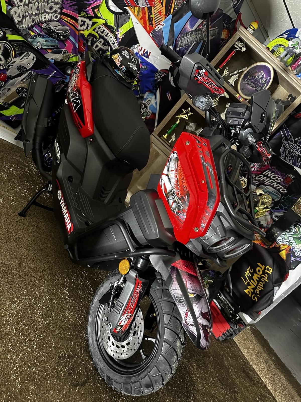 HHH Upgraded Tank 200 EFI Scooter TANK 200 Motorcycle 200cc Motorcycle Scooter Street Bike Fully Automatic with Matching rear trunk (Black) customer photo 1