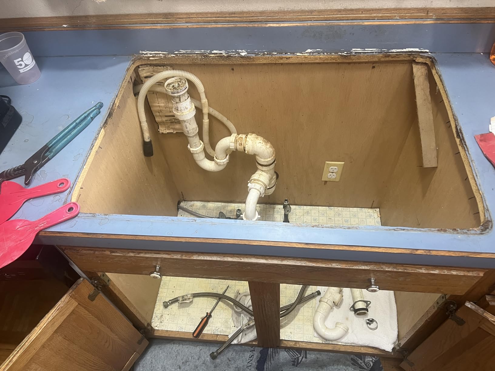 KRAUS Stainless Steel 33 in 18 Gauge Drop In Kitchen Sink KHT640-33 customer photo 1