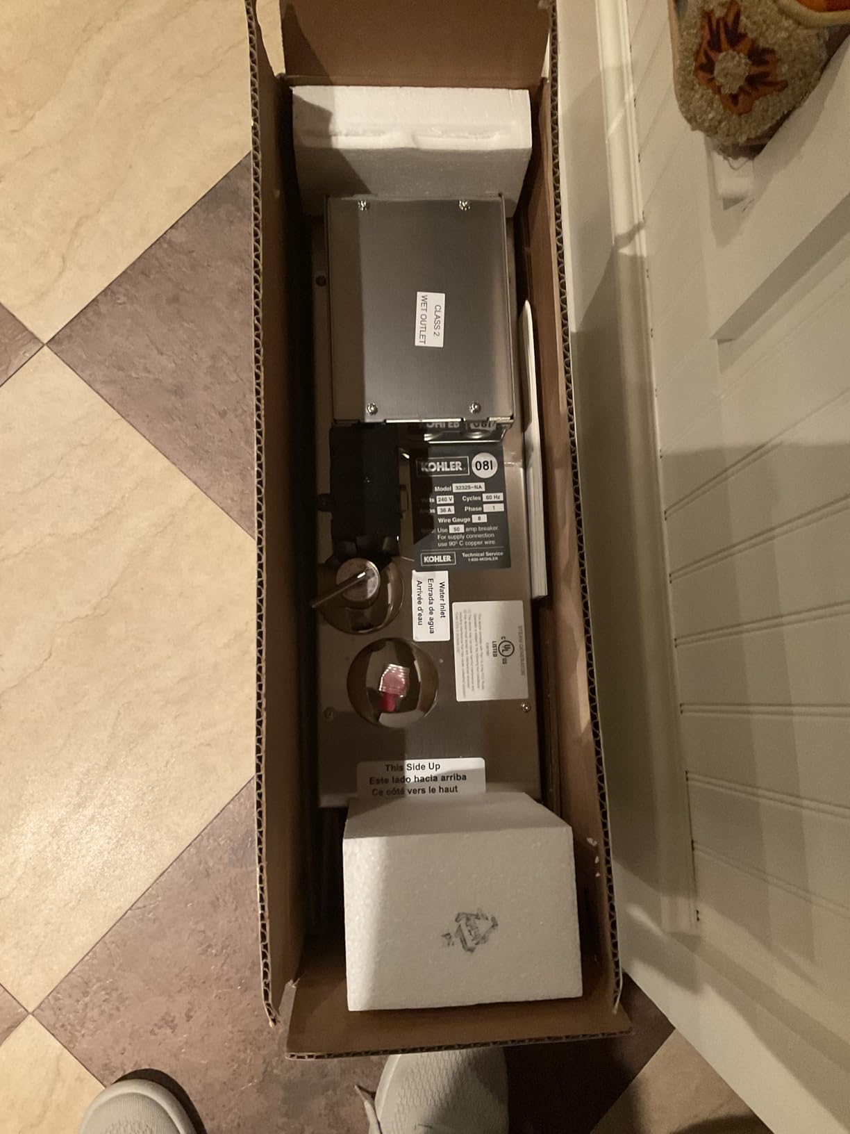Kohler Invigoration Series Shower Generator (32325-NA - 7kW) customer photo 1