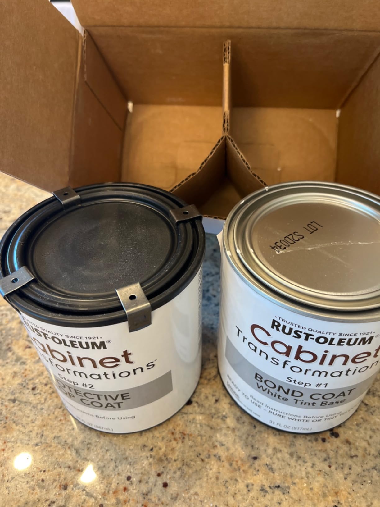 Rust-Oleum Cabinet Transformations Complete Coating Kit, Pure White customer photo 2