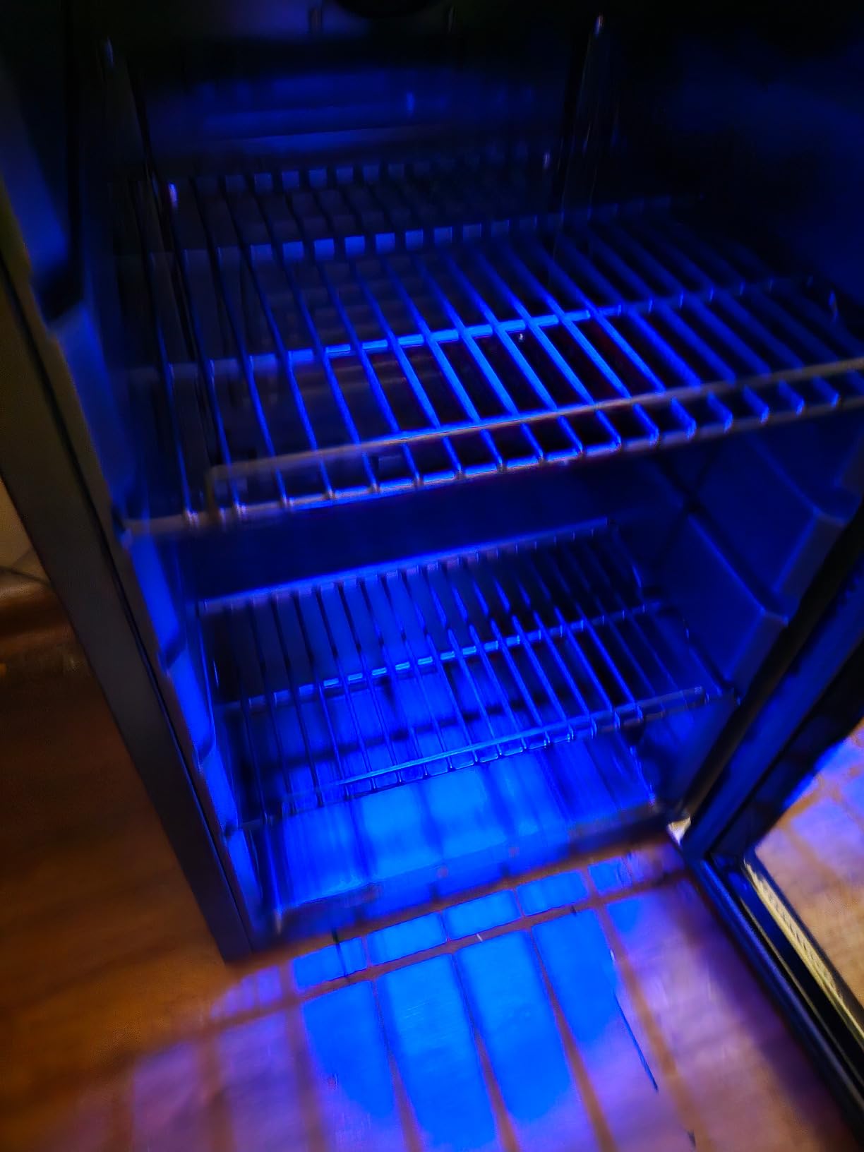 BODEGACOOLER Commercial Refrigerator, 27.02Cu.Ft Glass Door Beverage Cooler | Upright Double Door Merchandiser Display Refrigerator with Soft LED Light, Adjustable Shelves, 4 Heavy-Duty Casters customer photo 1