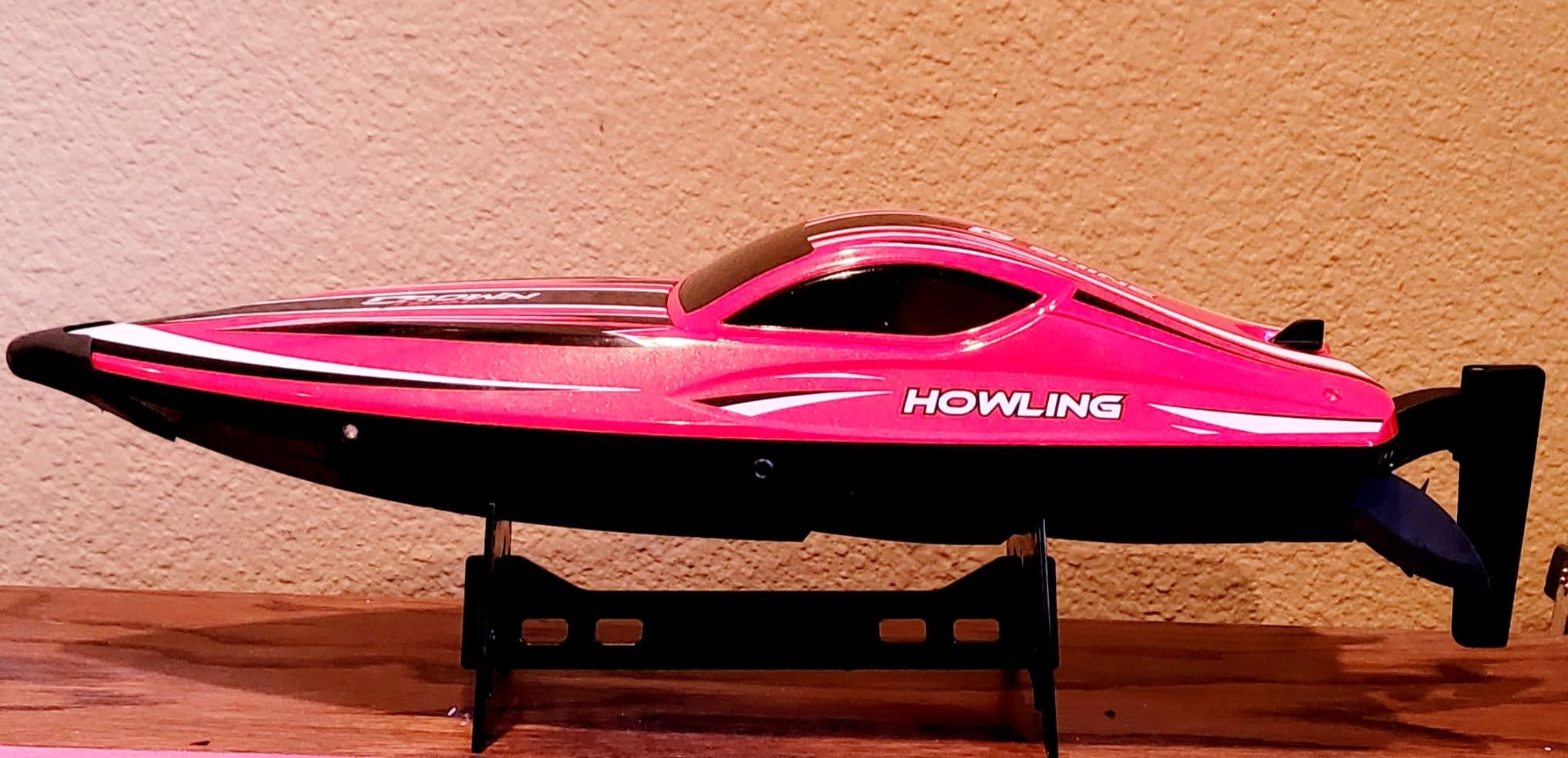 BEZGAR RC Boat, 16 inch Big Brushless Remote Control Boat for Adults and Kids, 55 KPH Large Fast RC Speed Boats with 2000mAh Battery customer photo 1