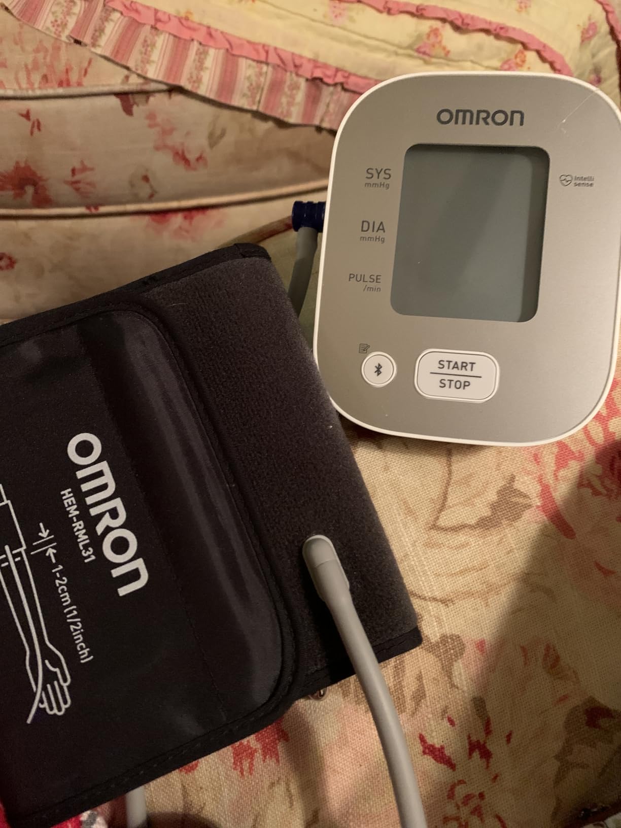 OMRON Bronze Blood Pressure Monitor for Home Use & Upper Arm Blood Pressure Cuff - #1 Doctor & Pharmacist Recommended Brand - Clinically Validated - Connect App customer photo 2