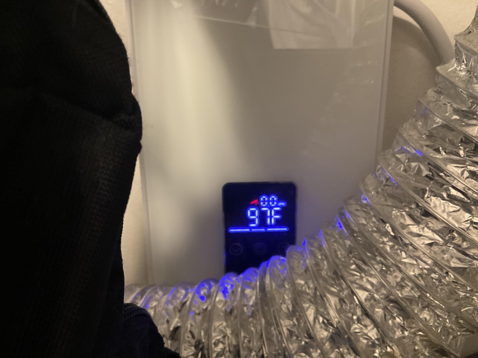 ThermoMate 6kW Tankless Water Heater Electric for Sink Washing | 240V Hardwired Small Point of Use Instant Hot Water Heater with Temperature Display, Self-modulating, 1.07GPM at 35°F Rise customer photo 1