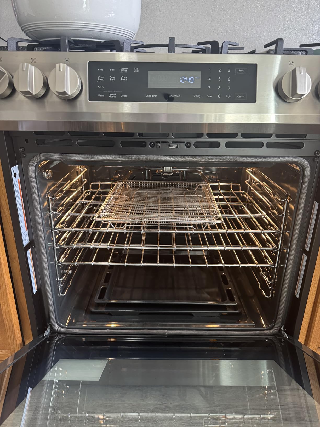 Kenmore 5.6 cu. ft. Front Control Gas Range Oven - Stainless Steel customer photo 1