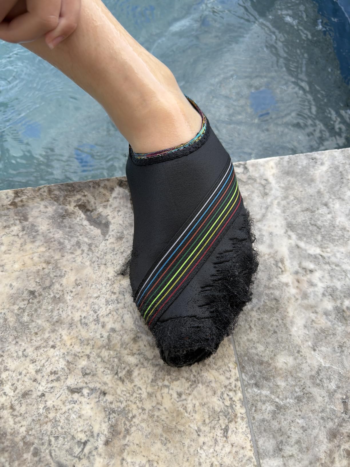 VIFUUR Water Sports Shoes Barefoot Quick-Dry Aqua Yoga Socks Slip-on for Men Women customer photo 1