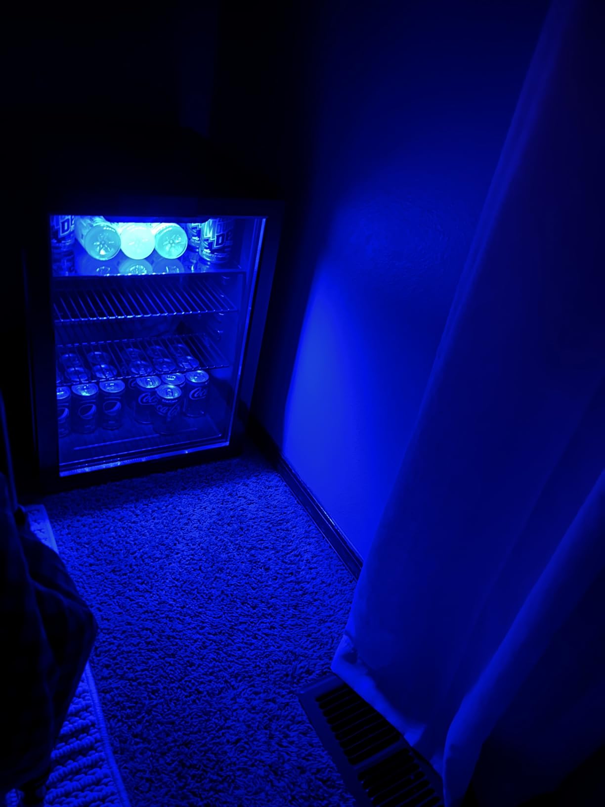 Electactic 50 Cans Beverage Refrigerator Cooler, 1.3 Cu.ft Mini Fridge Countertop Drink Cooler with Glass Door for Beer, Soda, Wine customer photo 2