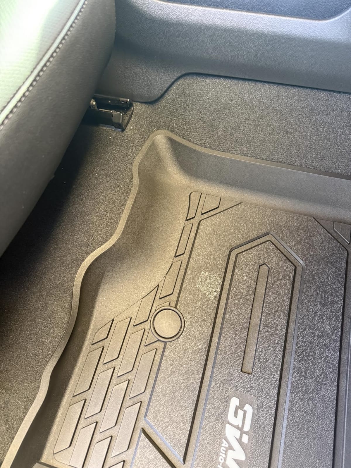 3W Floor Mats for Ford F250 F350 F450 F550 2017-2025 2026 Super Duty | Crew Cab Bucket Seat with Under Seat Storage, All Weather TPE Custom Fit F 250 Floor Liner(Not for Vinyl Floor), Upgraded customer photo 1