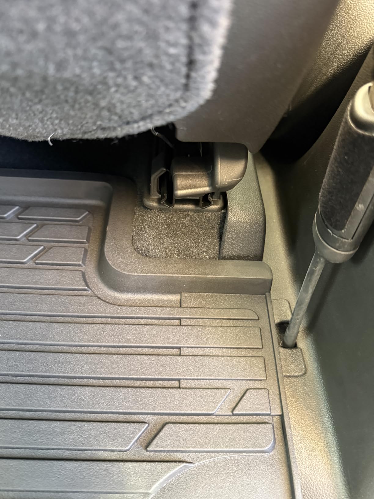 3W Floor Mats for Ford F250 F350 F450 F550 2017-2025 2026 Super Duty | Crew Cab Bucket Seat with Under Seat Storage, All Weather TPE Custom Fit F 250 Floor Liner(Not for Vinyl Floor), Upgraded customer photo 2