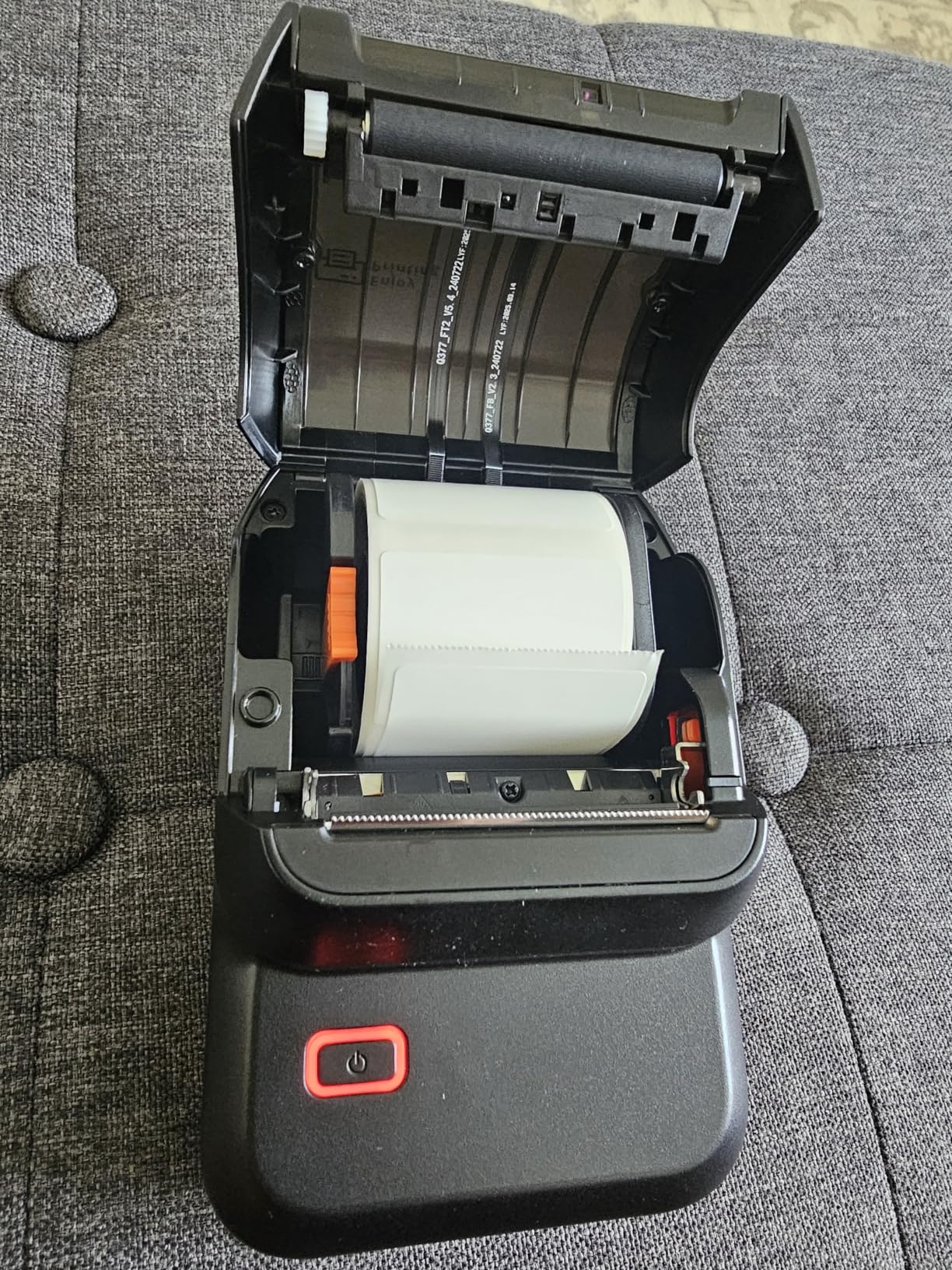 Ponek Label Maker with Tape, Bluetooth Label Printer with 6000+ Templates | Portable 2 Inch Barcode Thermal Sticker Printer Easy to use for Small Business, Home, School customer photo 2