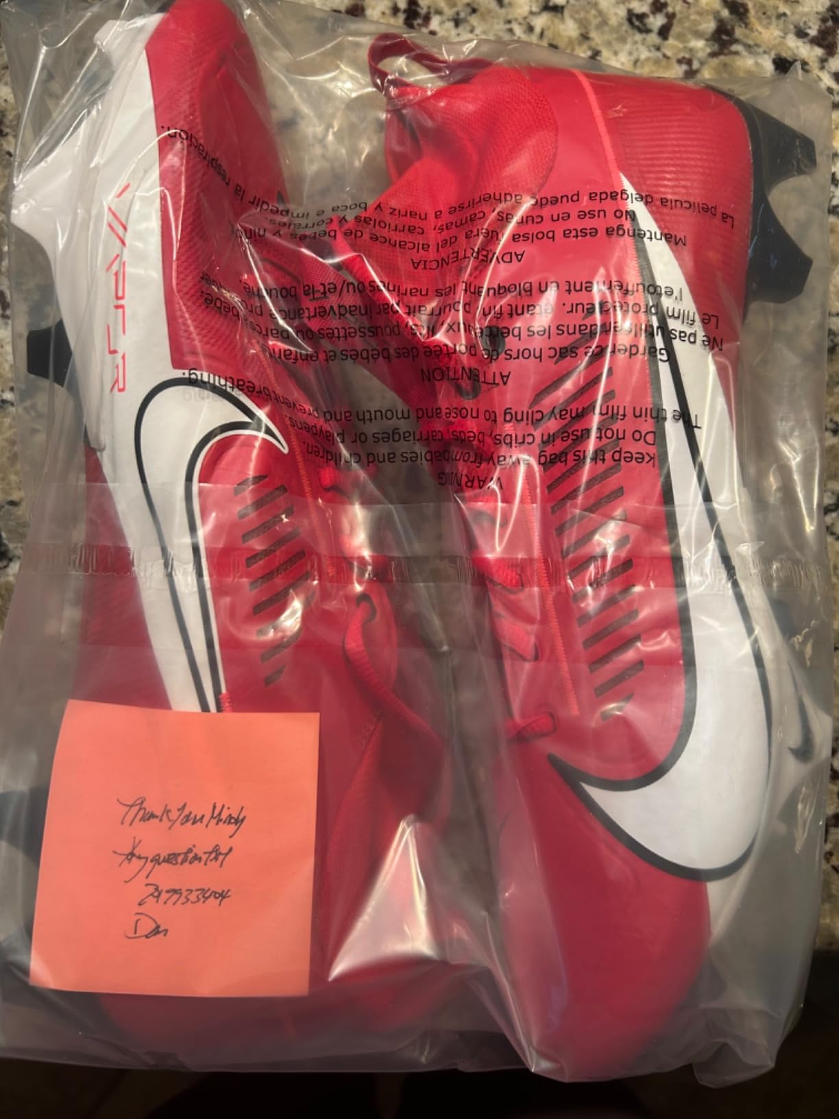 Nike Men's Vapor Edge Pro 360 2 Football Cleats customer photo 2
