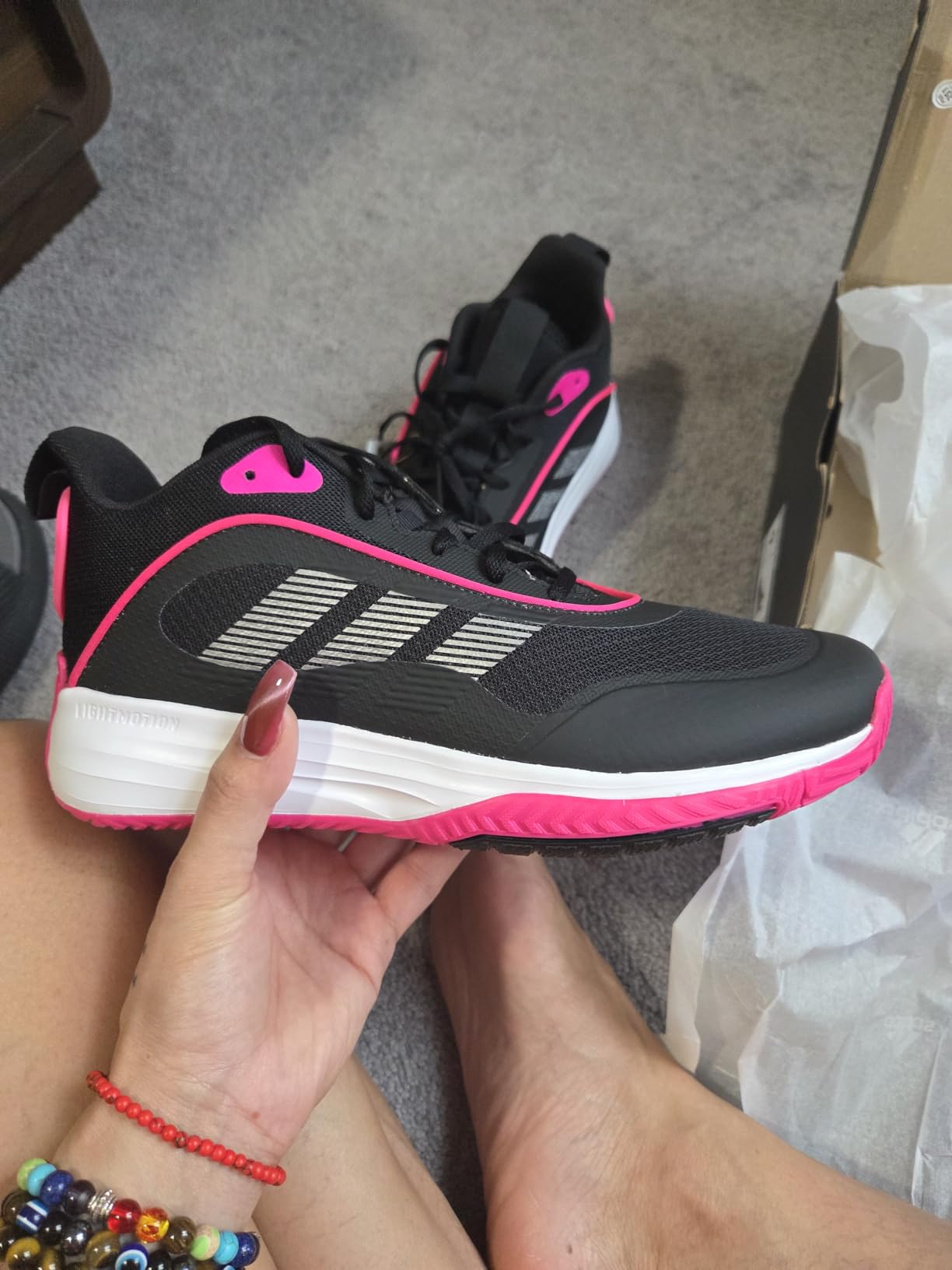 adidas Men's Own The Game 3.0 Basketball Shoe customer photo 1