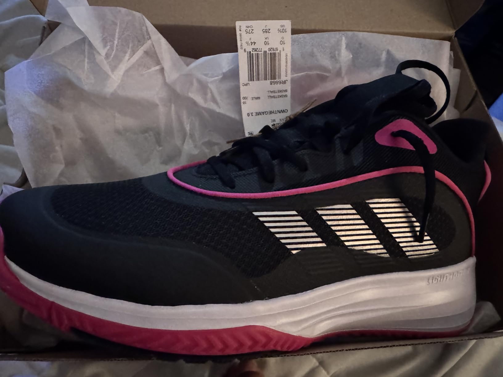 adidas Men's Own The Game 3.0 Basketball Shoe customer photo 2