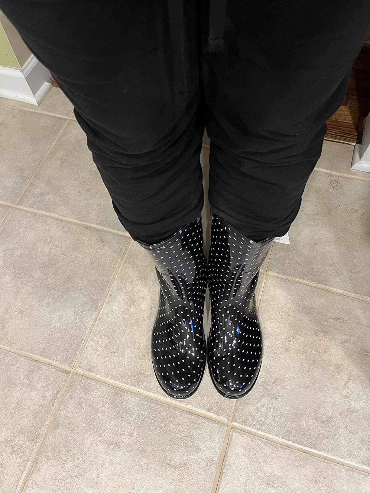 Sloggers Waterproof Garden Rain Boots for Women - Cute MidCalf Boots customer photo 1