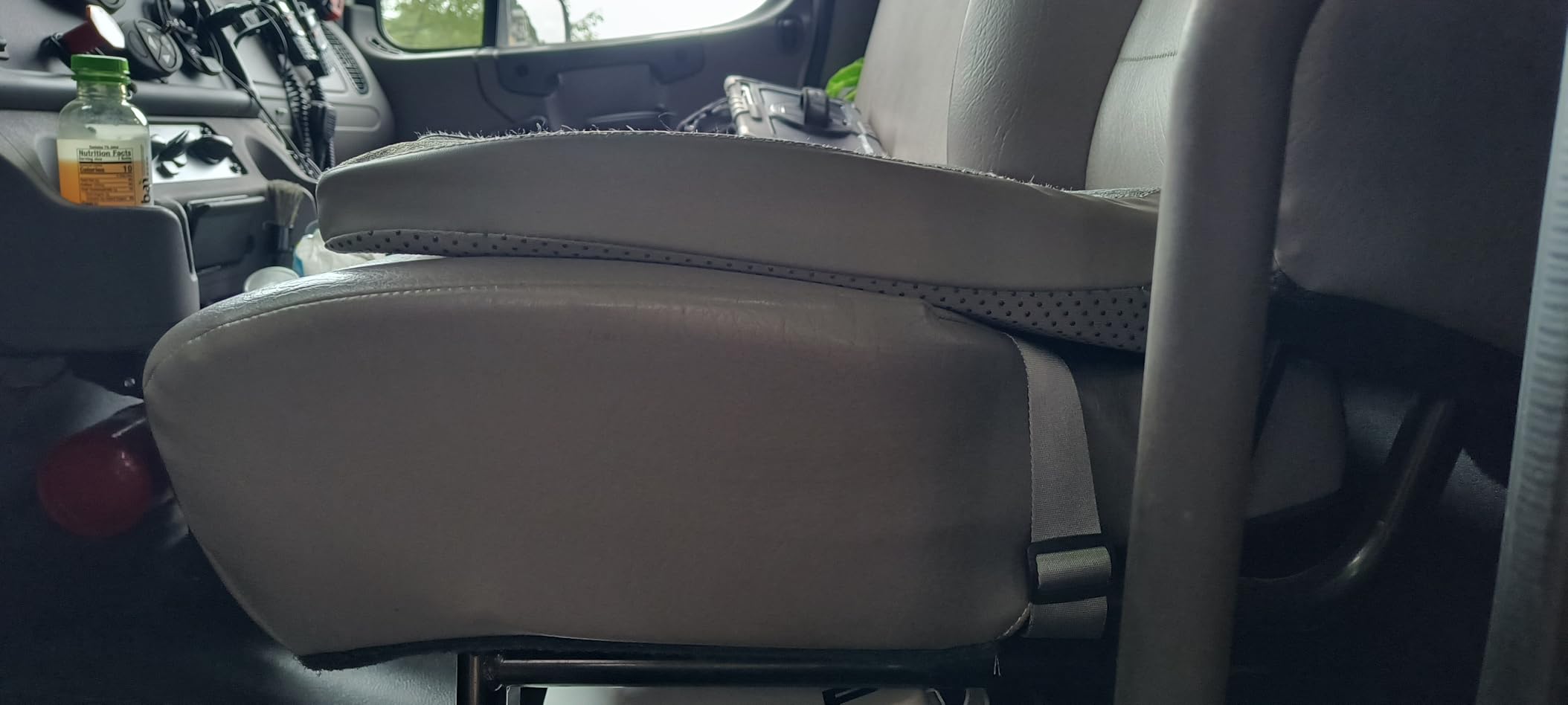 X-Large Truck Seat Cushion for Truck Drivers, Memory Foam Support | Seat Cushion for Long Driving & Sitting, Tailbone Pain Relief, Ergonomic Back Support, Non-Slip Washable Cover for Cars customer photo 2
