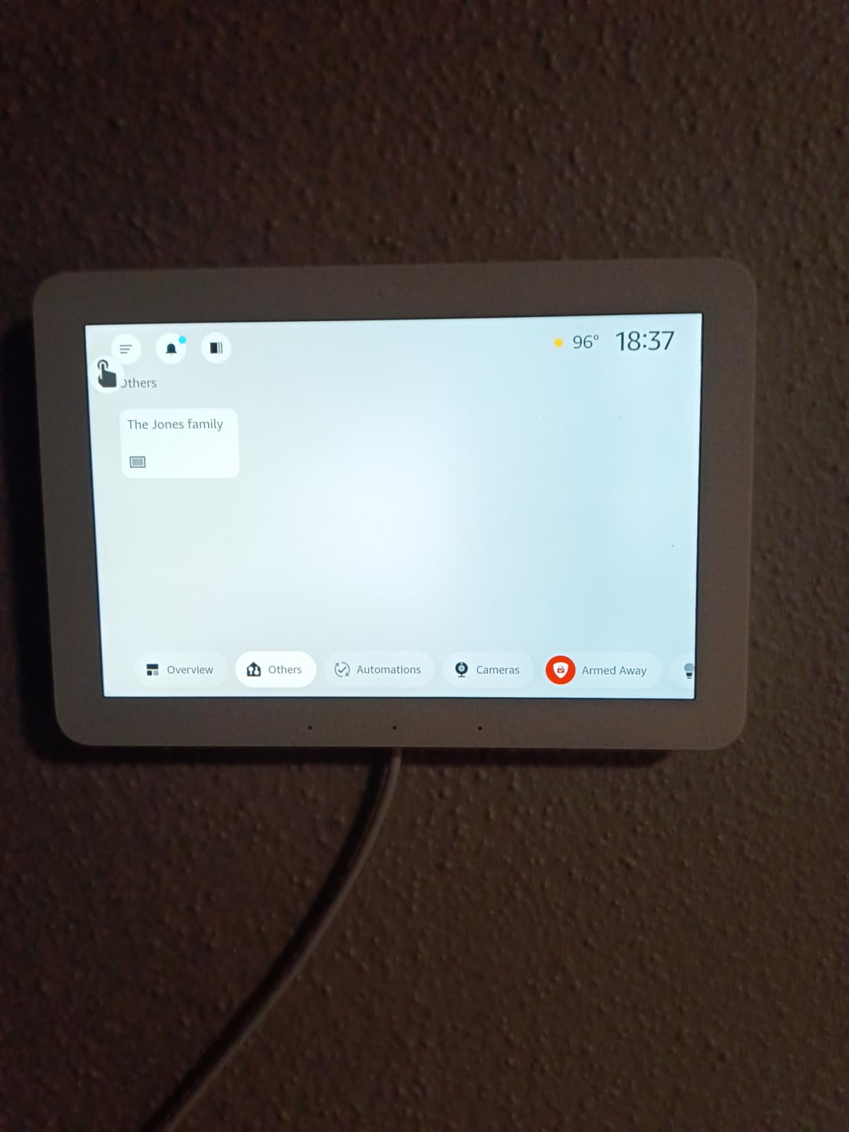 Like-New Amazon Echo Hub, 8