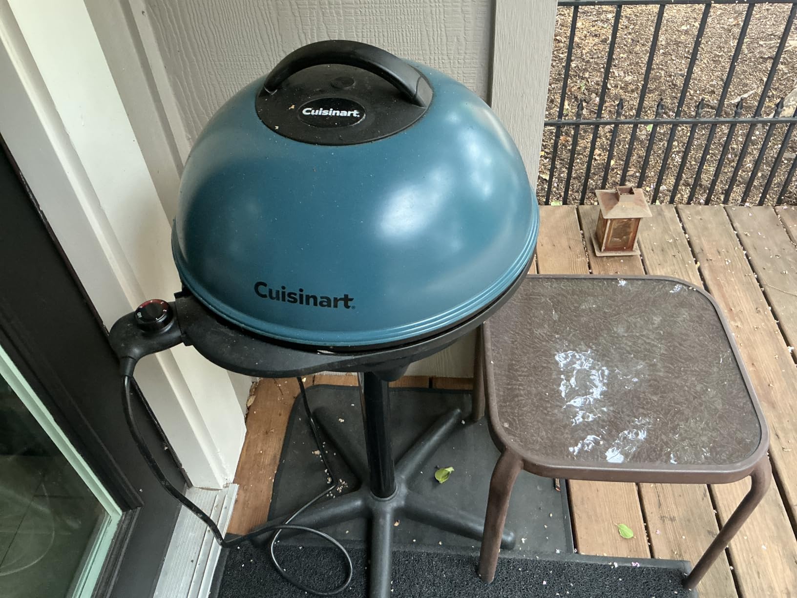 Cuisinart Indoor/Outdoor Electric Griddle, 2-in-1 Portable BBQ with Flat Top Nonstick Cooking Surface, Adjustable Heat, Stand/Tabletop Options customer photo 1
