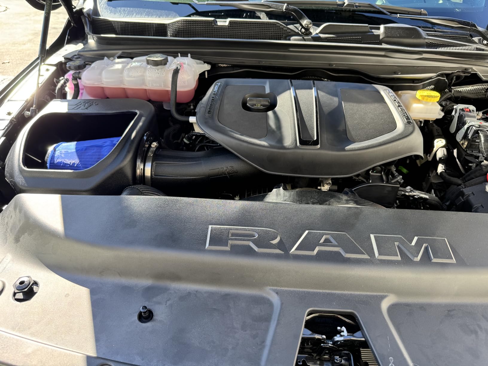K&N NextGen Cold Air Intake System: High-Flow Cotton Filter: Compatible with 2025-2026 RAM 1500; 50-1598 customer photo 1