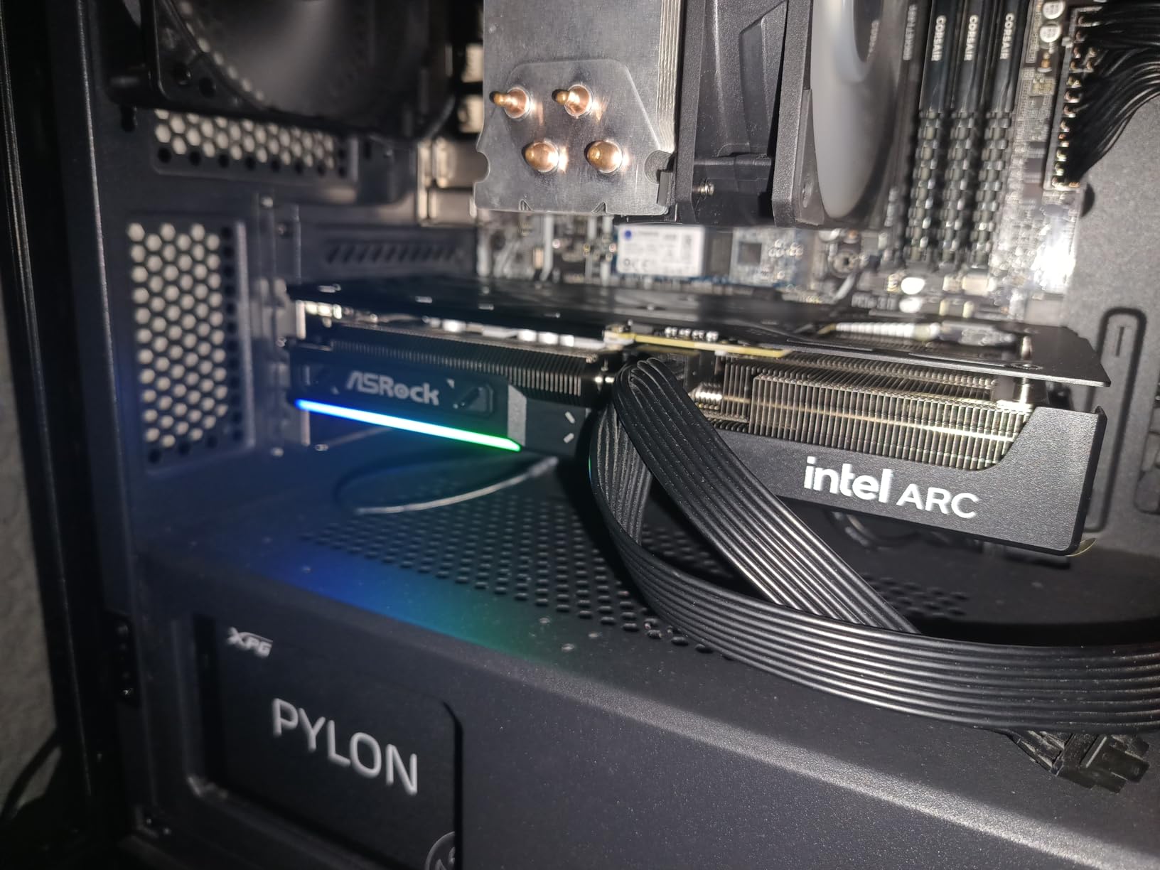 ASRock Intel Arc B580 Challenger 12GB OC Graphics Card, Xe2-HPG, 2740MHz GPU, 12GB GDDR6 192 Bits, PCIe 4.0, Dual Fans, 0dB Silent, DP 2.1, HDMI 2.1a customer photo 2