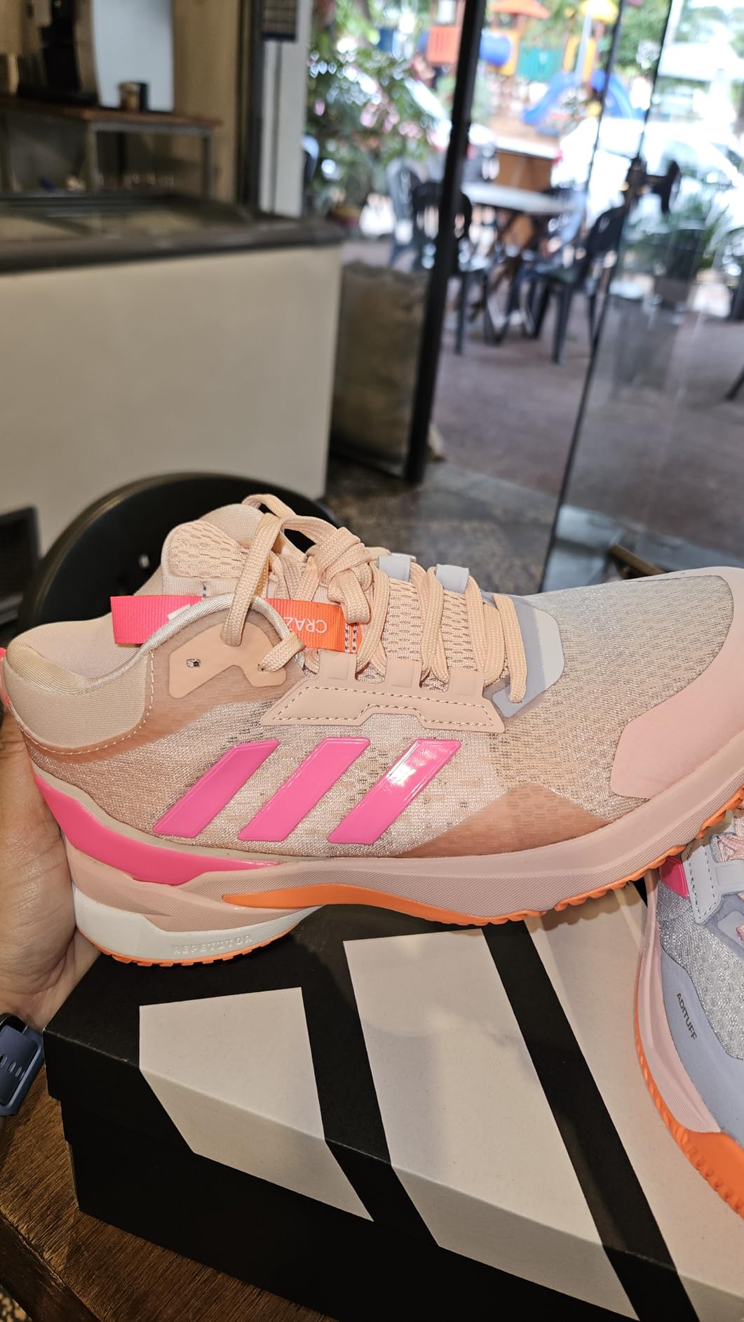 adidas Women's Crazyflight 6 Mid Top Indoor Shoe customer photo 1