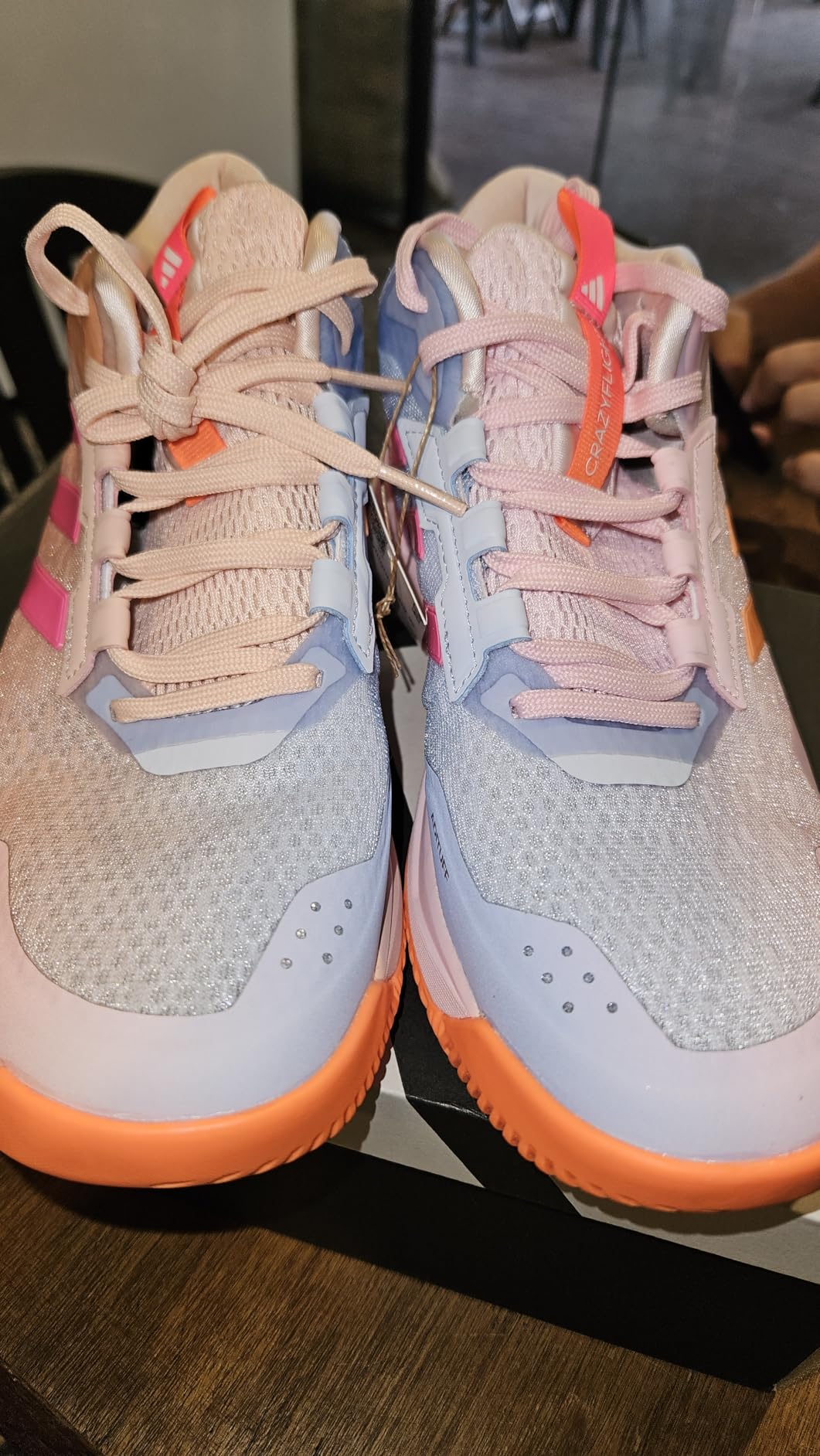 adidas Women's Crazyflight 6 Mid Top Indoor Shoe customer photo 2
