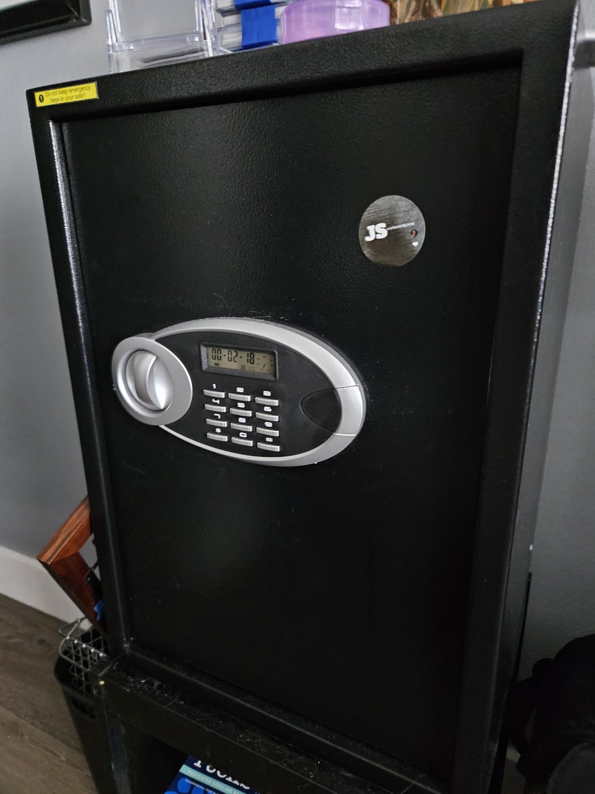 1.6 Cuft Fire proof Safes for HOME USE, Anti-Theft Digital Personal Security Safety Box with Electronic Keypad and Spare Keys customer photo 1