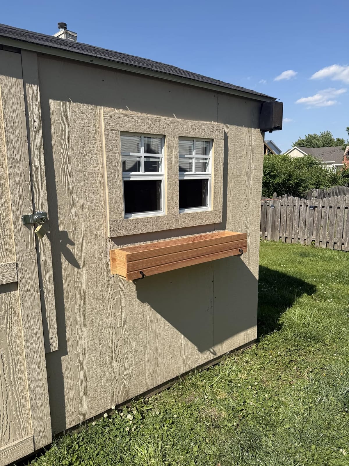 2 Pack Shed Windows, Chicken Coop Windows, 24