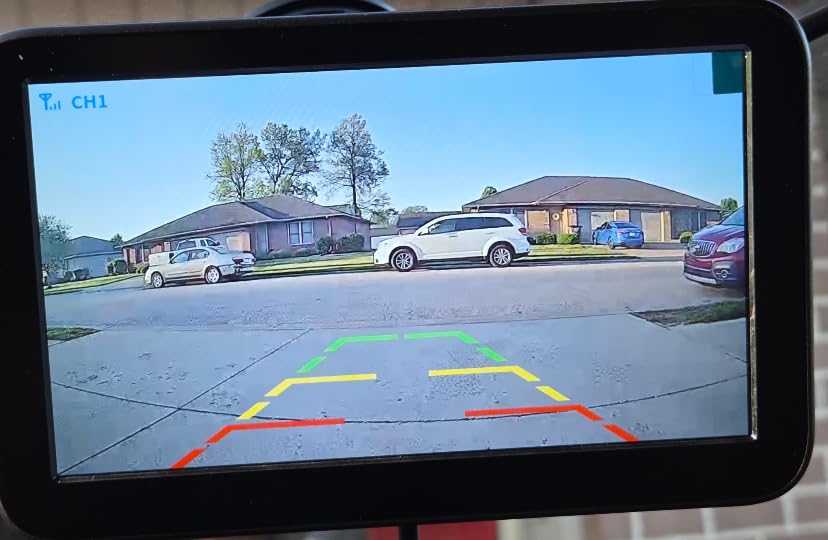 HD 1080P 7 Inch Wireless Backup Camera for Truck: 15-Min Easy to Install | Starlight Night Vision with 150° Wide View Angle Eliminate Rear Blind Spots - Rear View Camera for Pickup Car Parking Safety customer photo 2