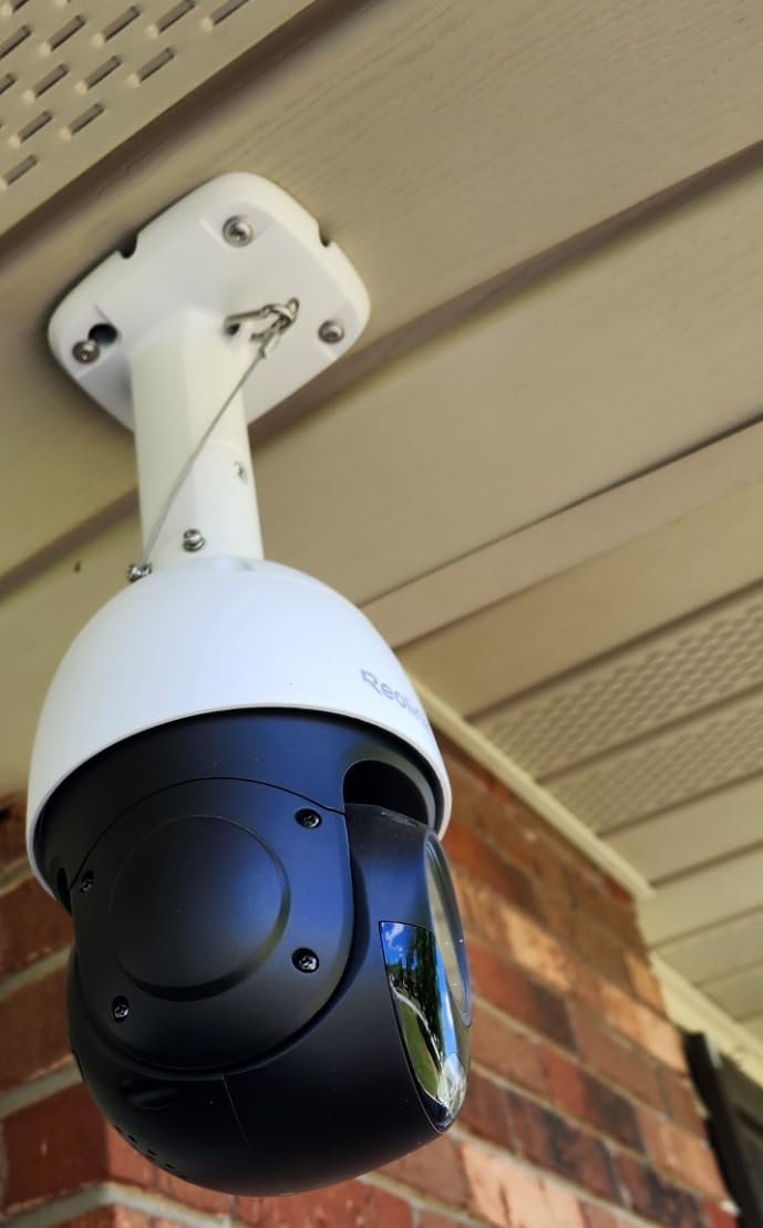 RLC-823S2 4K 16X Optical Zoom PoE Security Camera PTZ for Outdoor | 360° Endless Pan & 90° Tilt, Auto Tracking, 24/7 Recording, 3D Zoom, Color Night Vision with Spotlights, Smart Detection customer photo 1