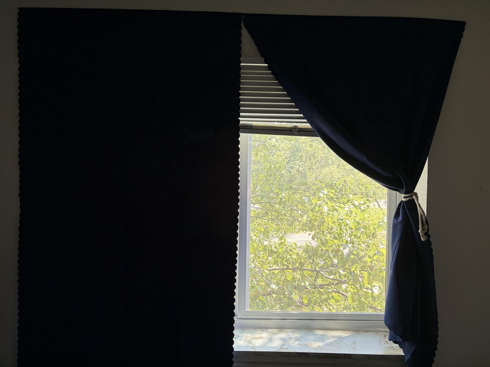 Sovtfides Adhesive Blackout Curtains No Rod customer photo 2