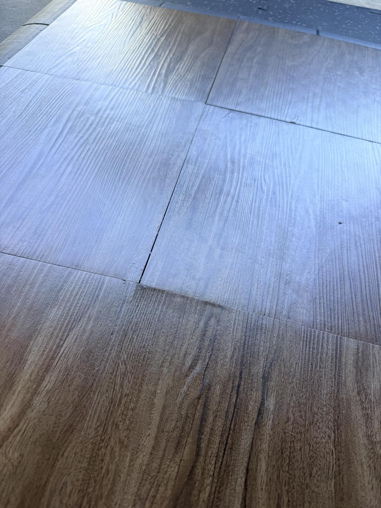VEVOR Dance Floor Tiles, 12.4 x 12.4 in Interlocking Dance Flooring Portable Tap Dance Practice Floor with Cushioned Base for Home Studio Outdoor Party customer photo 2