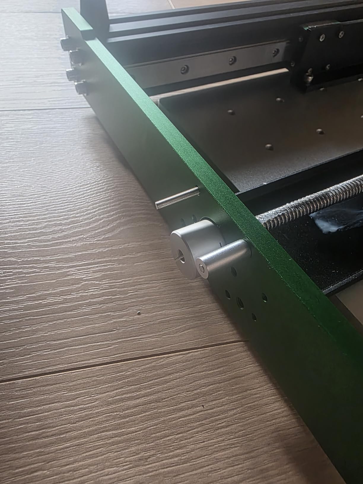 CNC Router Machine 3030-Evo Max, All-Metal XYZ Axis Dual Steel Linear Guides with 800W Trimmer Router, ideal for Cutting Aluminum, Brass, Stainless steel, Wood, Acrylic, MDF, Plastics customer photo 2
