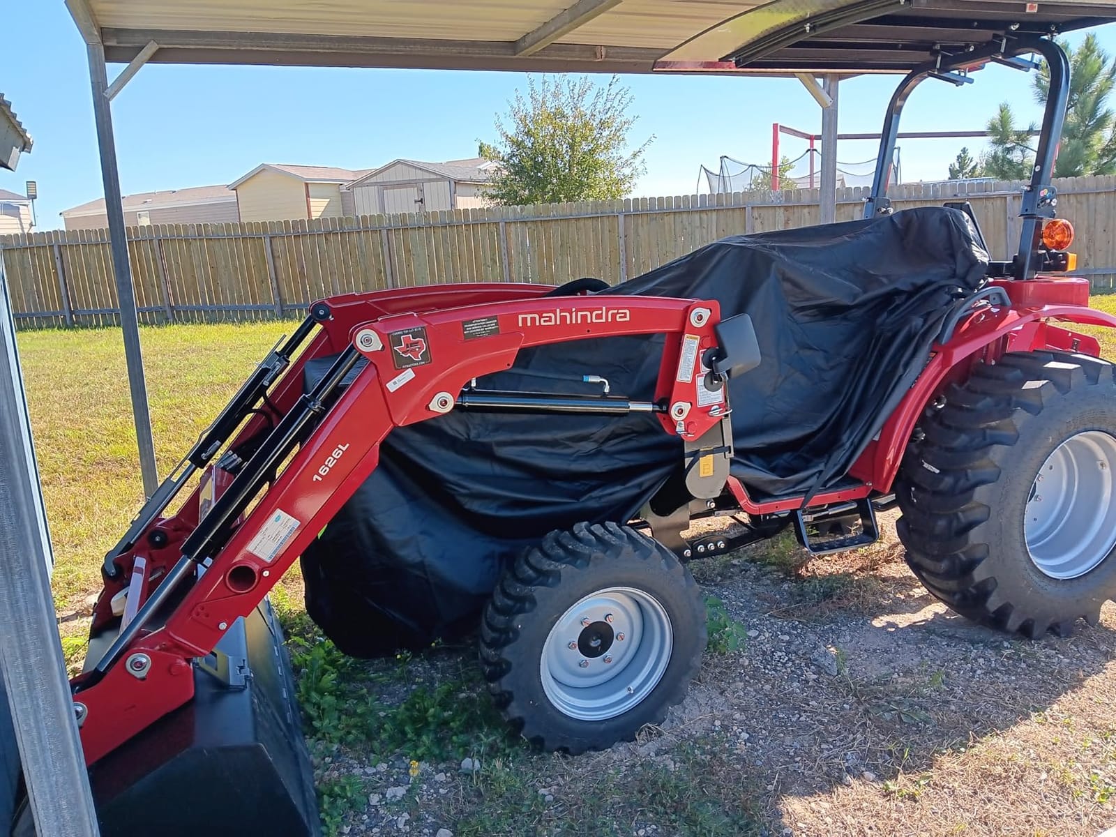 Tractor Cover Waterproof Compatible with Kubota, John Deere, Mahindra, Bobcat, Compact Utility Tractor Cowling Cover Heavy Duty Tractor Accessories Large (X-Large Cover) customer photo 2