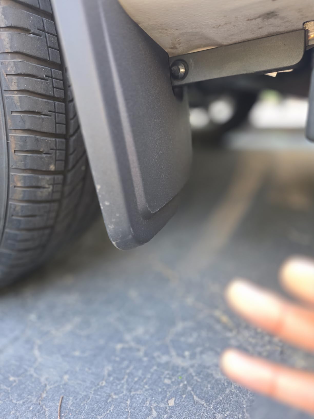Mud Flaps Fit for Ford F150 2026 2025 2024 2023 2022 2021 Pickup Trucks | Mud Flaps Splash Guard Compatible with 2025 Ford F150 Accessories No Drilling Mud Gards Mudflaps Set of 4 Upgraded customer photo 2
