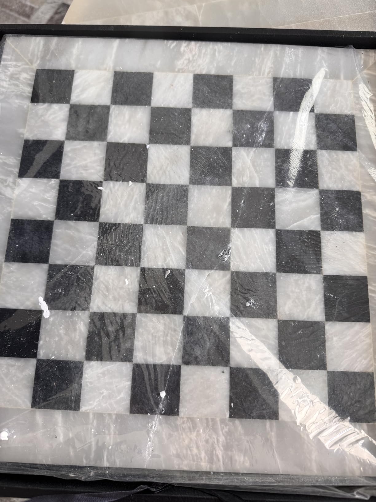 Marble Chess Set 15 Inch Verona and Oceanic Handmade Board Game with Storage Box, Elegant Gift & Home Décor customer photo 1